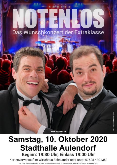 &#039;Notenlos&#039; in der STADTHALLE