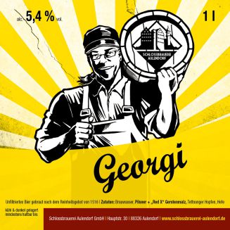 Aktuelle Saisonbiere: 'Georgi' &amp; 'Florian' 