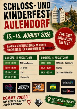 Schloss- und Kinderfest Aulendorf 2026